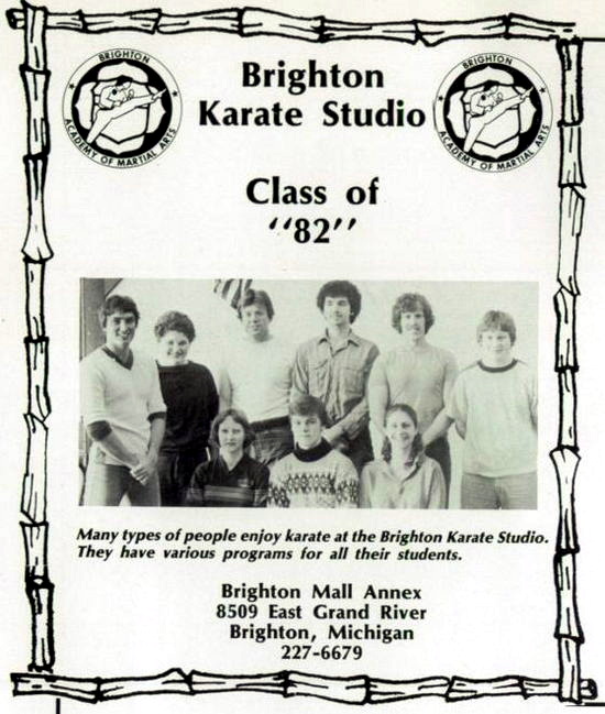 Brighton Mall - Brighton Karate Studio 1982